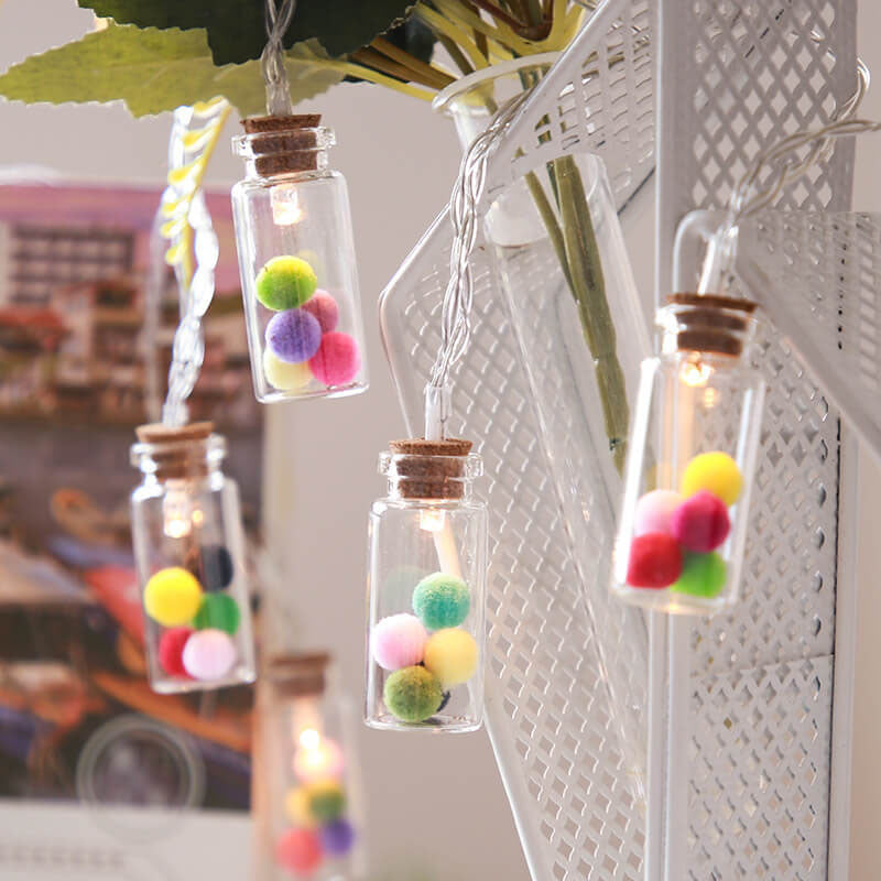 BowLift | Christmas LED Wishing Bottle Tree Snow Battery Box Decorative String Light