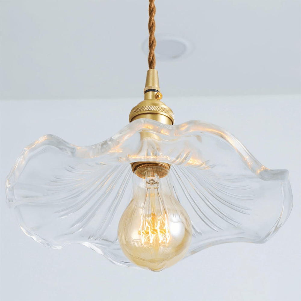 BowLift | Hanging lamp with a floral pattern that creates a cozy atmosphere