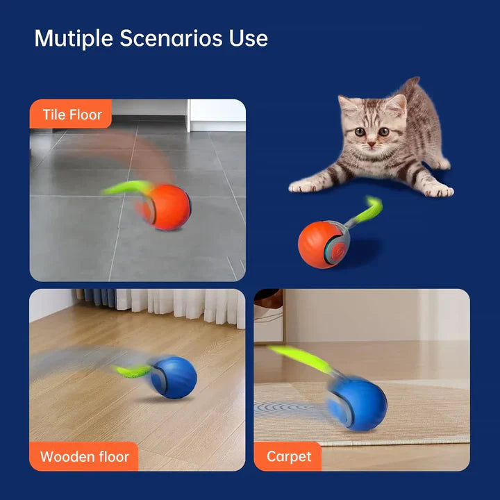 BowLift | Interactive Rechargeable Cat Toy Ball