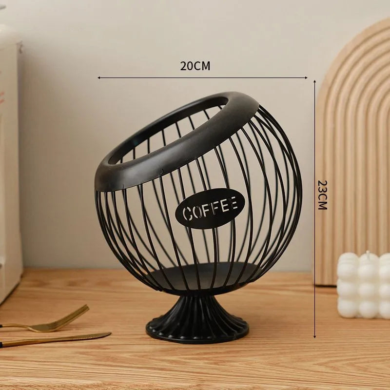 BowLift | Elegant Metal Snack Storage Basket