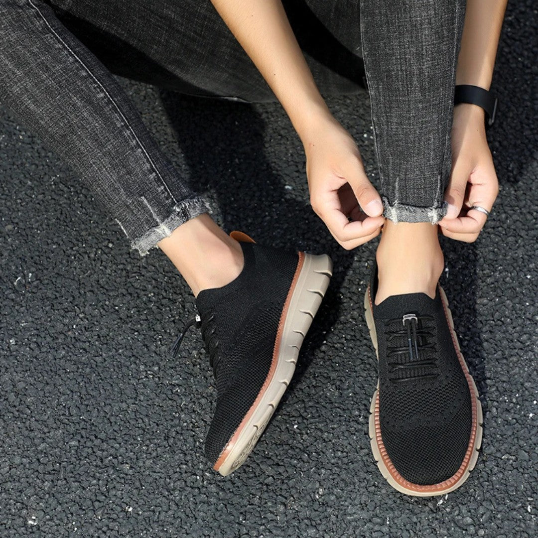 Lightweight Knit Sneakers with Breathable Comfort
