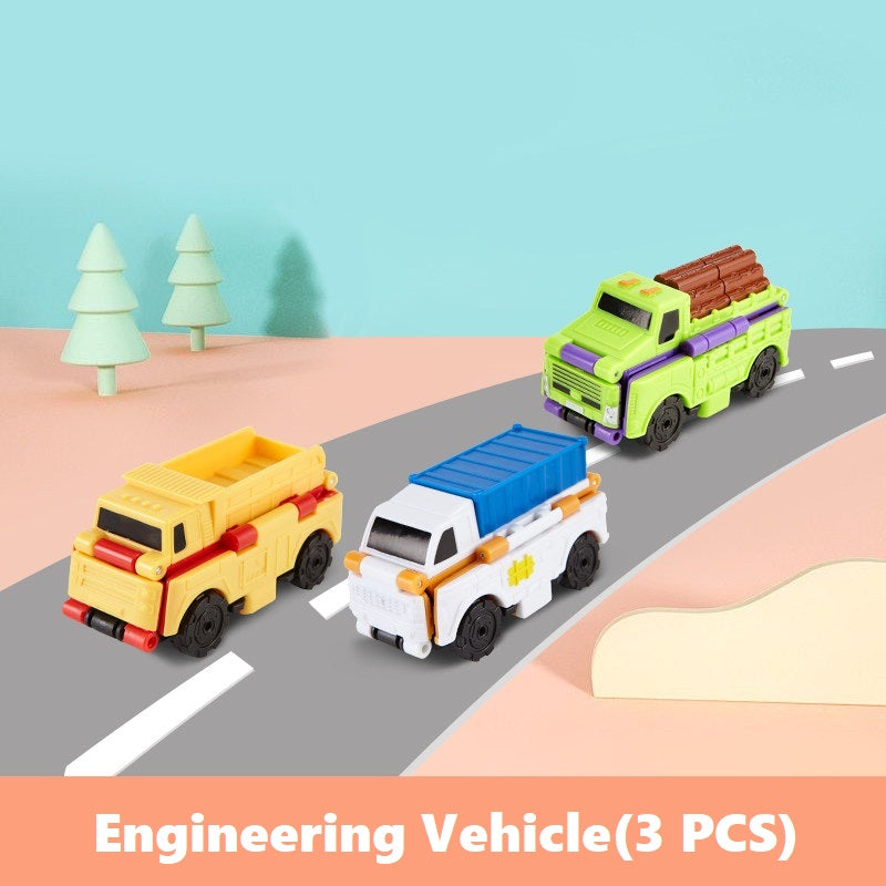 BowLift | Anti-Reverse Car Toy Set (3 PCS)