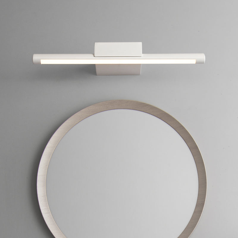 BowLift | Pole Vanity Lighting Simplicity Metal White LED Wall Mounted Light in Warm/ White Light, 16"/19.5"/23.5" Length