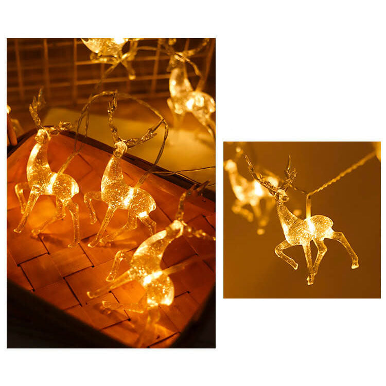 BowLift | Christmas Decor Elk LED Decoration Battery String Lights