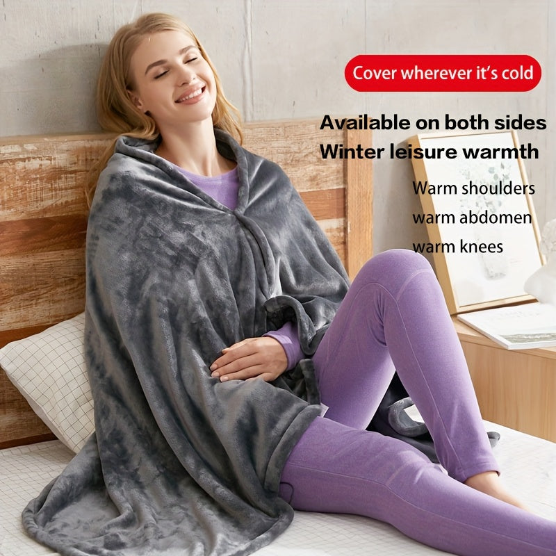 BowLift | Electric Blanket USB Heated Fleece Shoulder Wrap