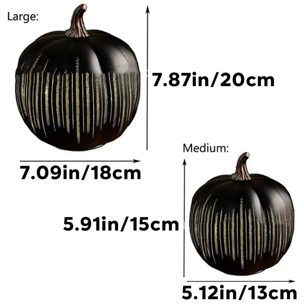 BowLift | Autumn Pumpkin LED Light | Star Design | 6-Hour Timer | Warm Cozy Glow