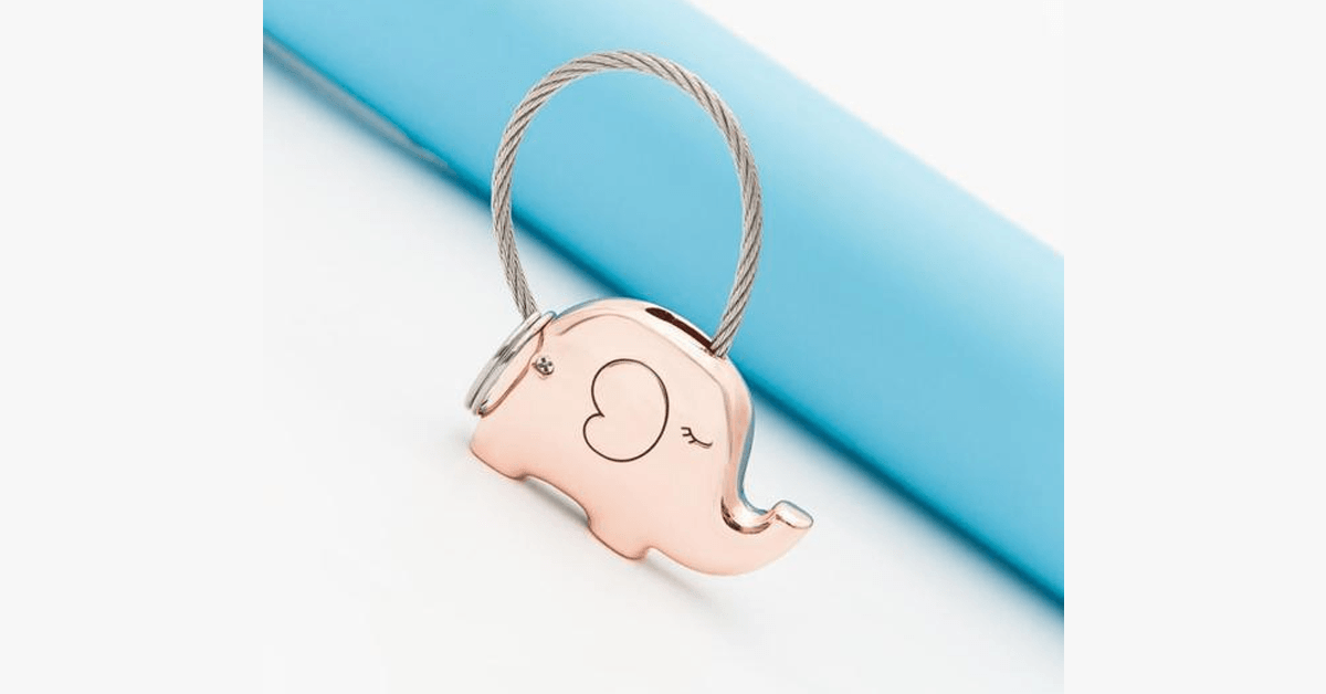 BowLift | Elephant Love Keychain Set