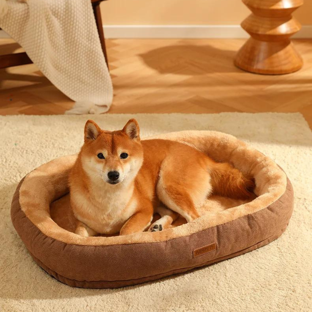 SnugNest • Plush Dog Bed