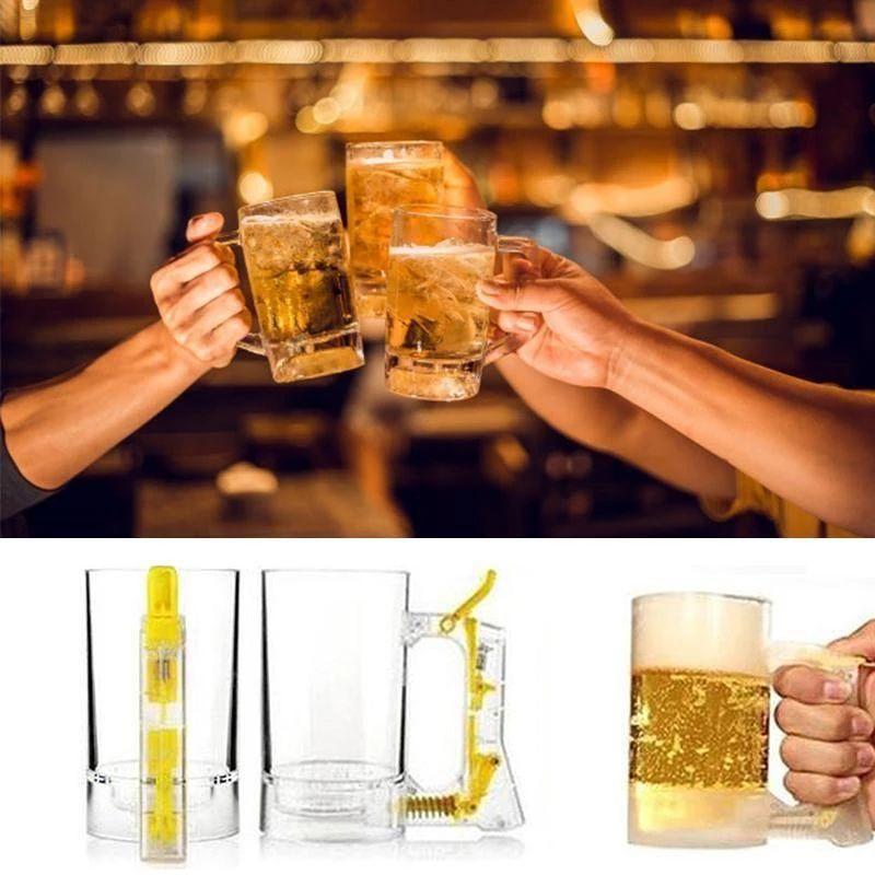 BowLift | Creative Bubble Foaming Beer Mug for Party Bar