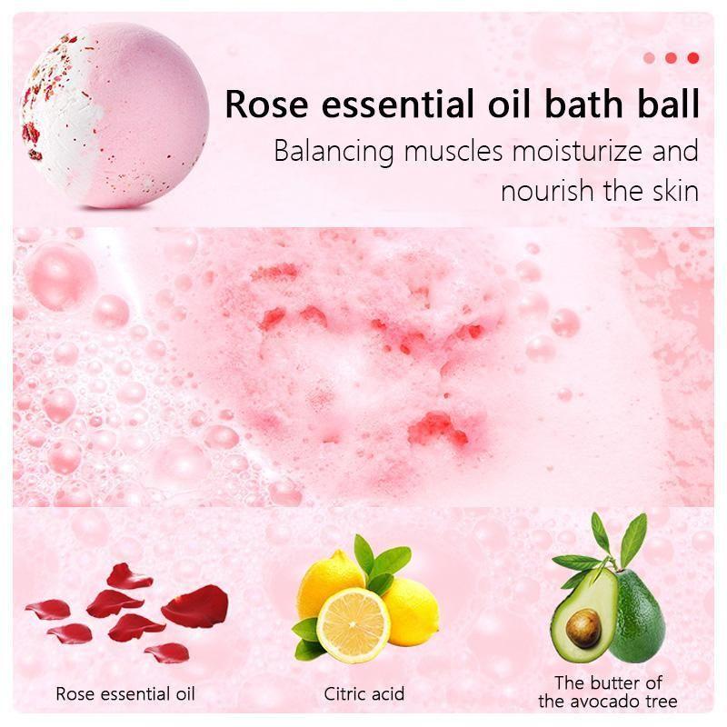 BowLift | Bath Bubble Ball (3 single color roses)