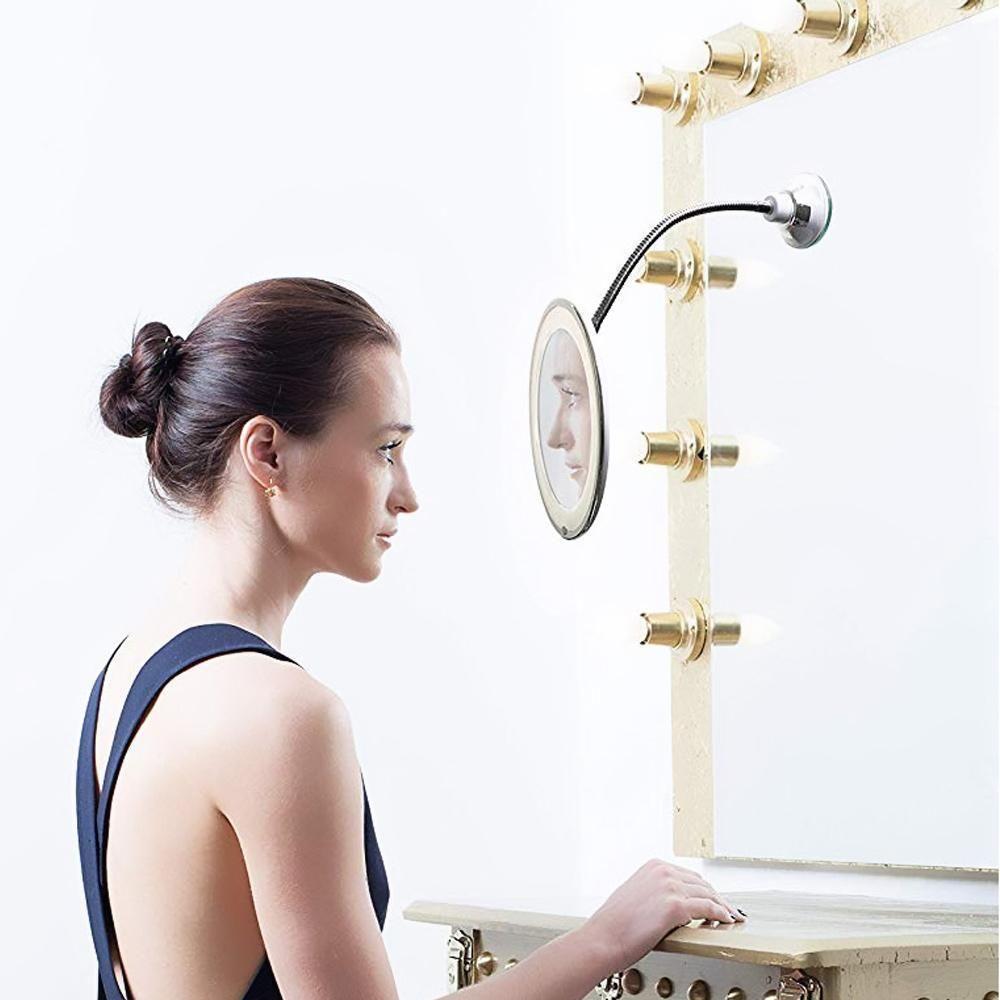 BowLift | Magnifying Makeup Mirror with LED Light