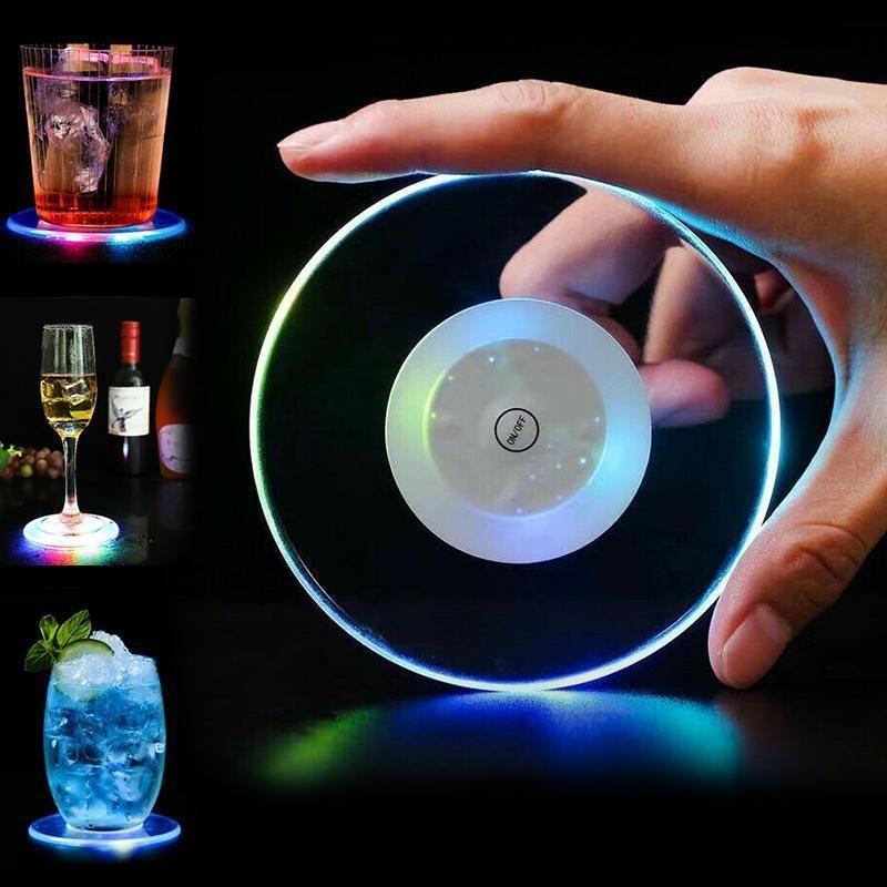 BowLift | Acrylic LED Light Up Coasters