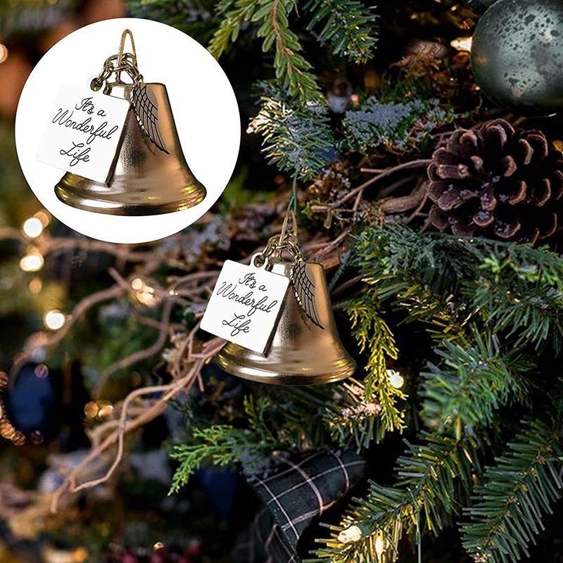 BowLift | Christmas Bell Angel Wing Ornament