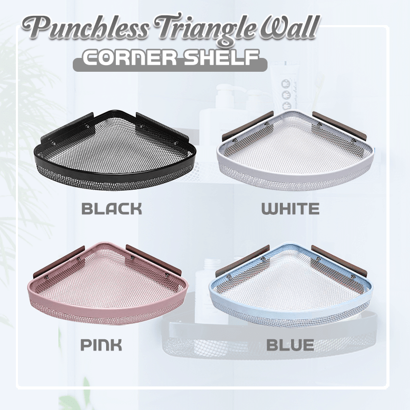 BowLift | Punchless Triangle Wall Corner Shelf