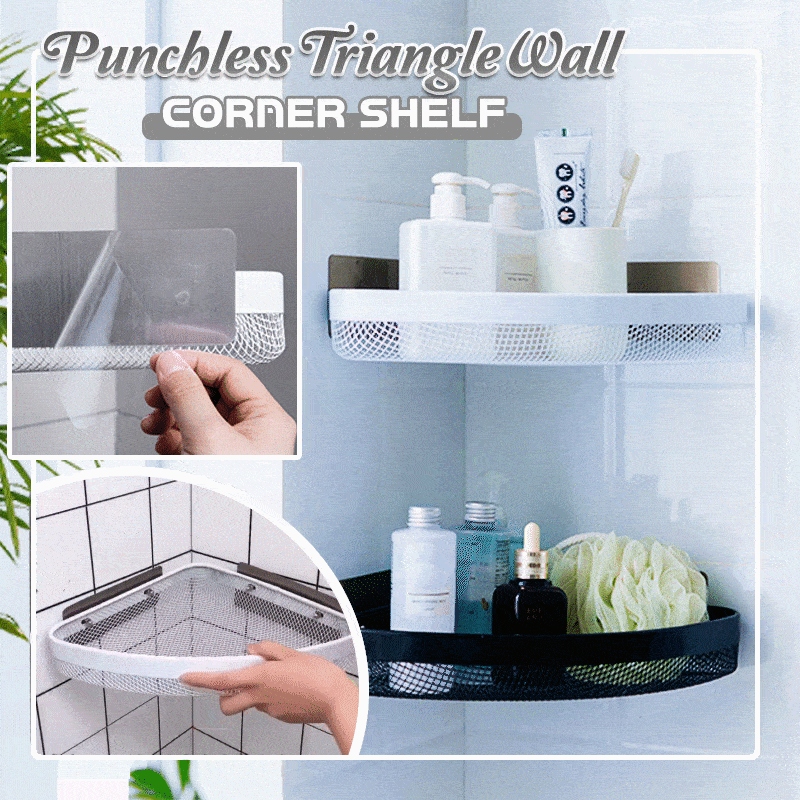 BowLift | Punchless Triangle Wall Corner Shelf