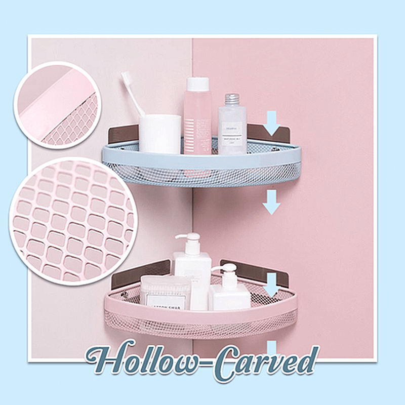 BowLift | Punchless Triangle Wall Corner Shelf