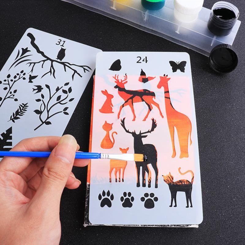 BowLift | Fast Draw Stencil Art Templates (12 Sheets/Set )