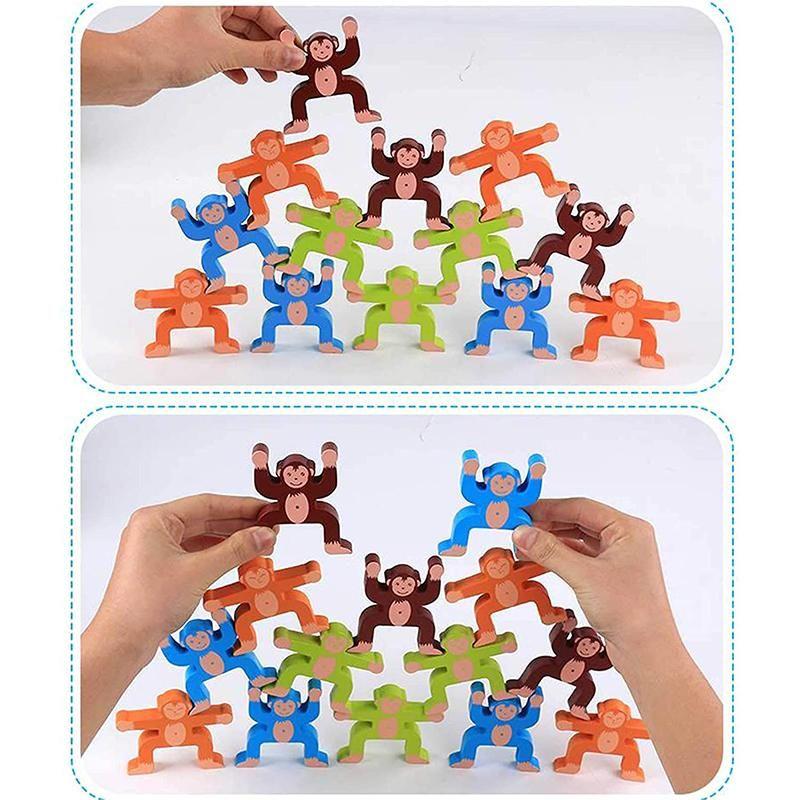 BowLift | Balance Stacking Blocks Wooden Games