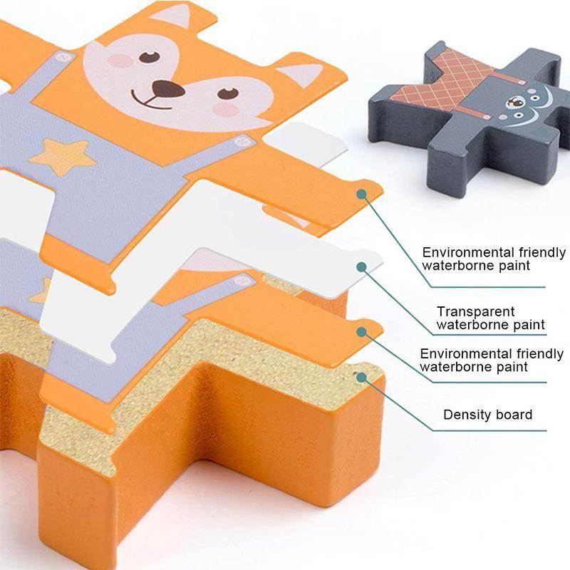 BowLift | Balance Stacking Blocks Wooden Games