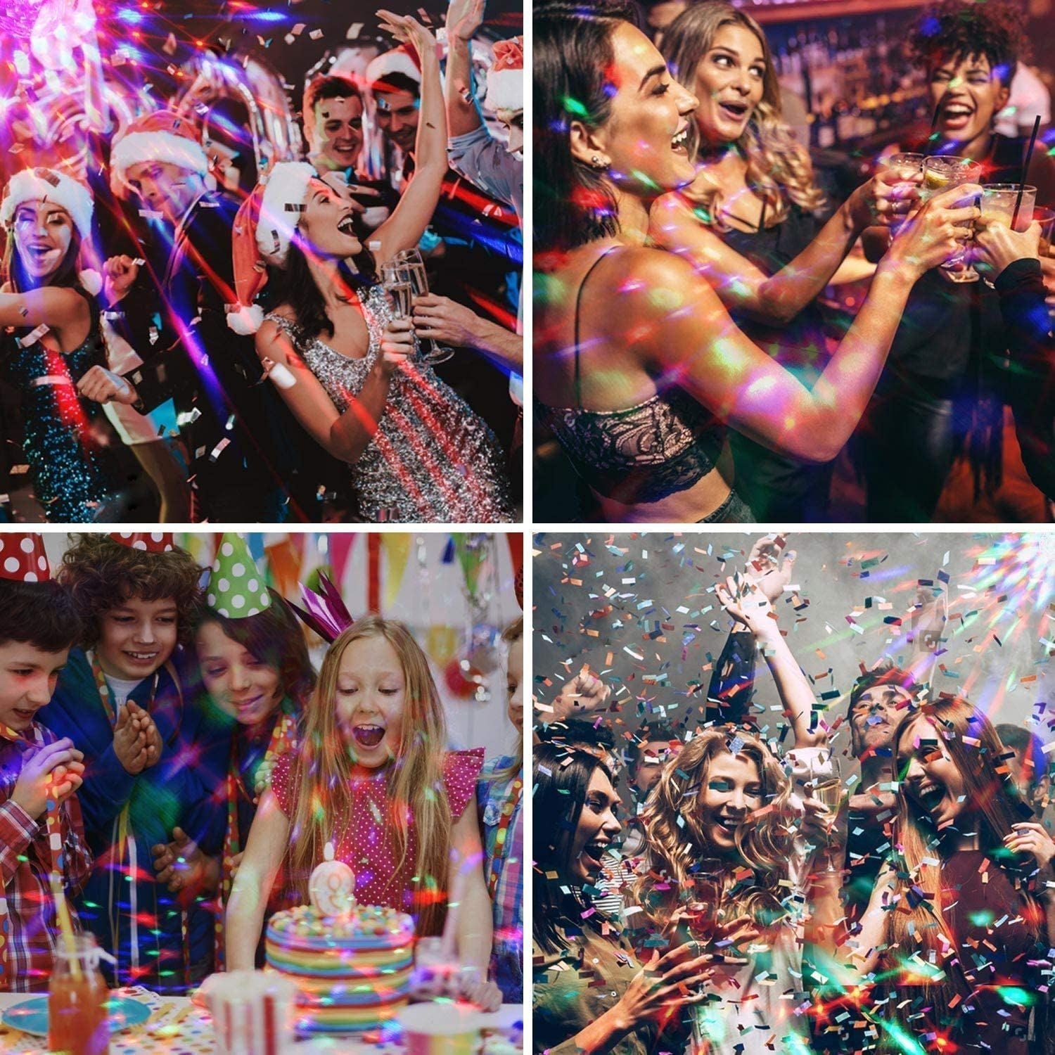 BowLift | Disco Ball Lamp RGB Rotating LED Party Bulb