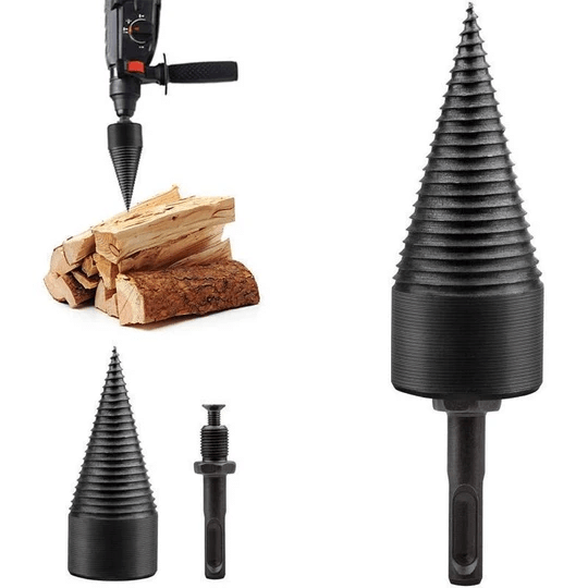BowLift | Firewood Drill Bit with Round Shank