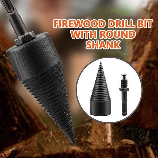 BowLift | Firewood Drill Bit with Round Shank