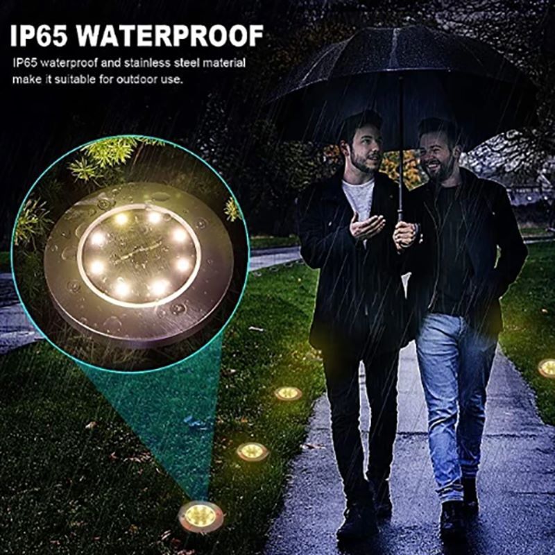 BowLift | Solar Powered Floor Path LED Light