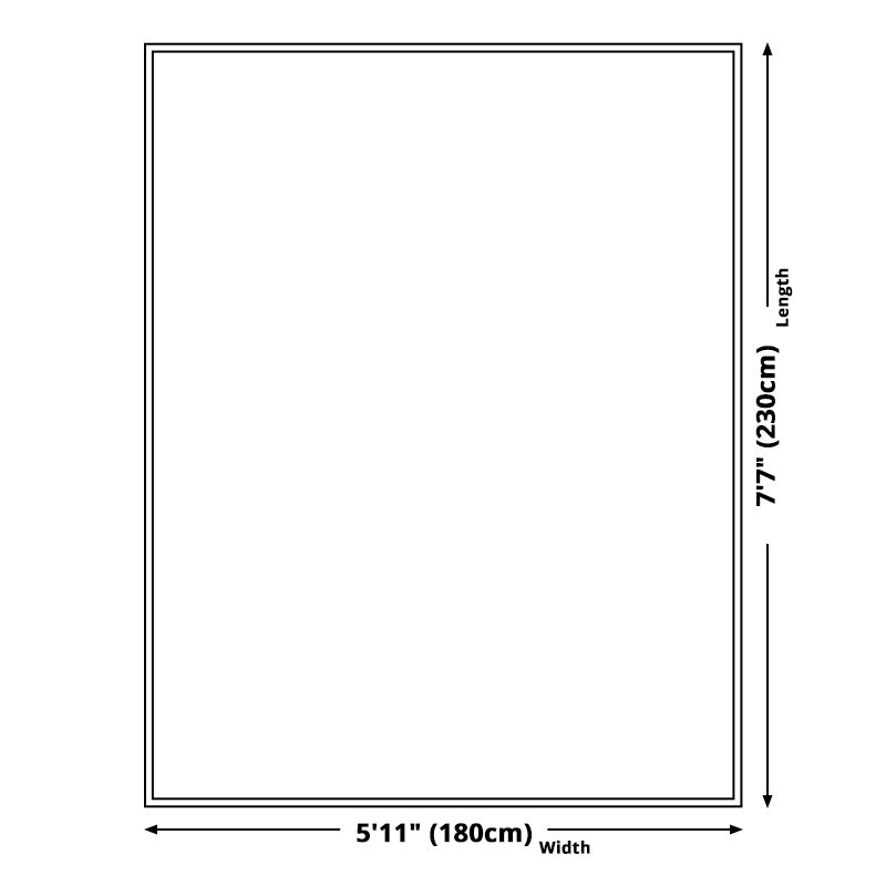 BowLift | Brown Bedroom Rug Moroccan Medallion Pattern Area Rug Polyester Non-Slip Machine Washable Rug