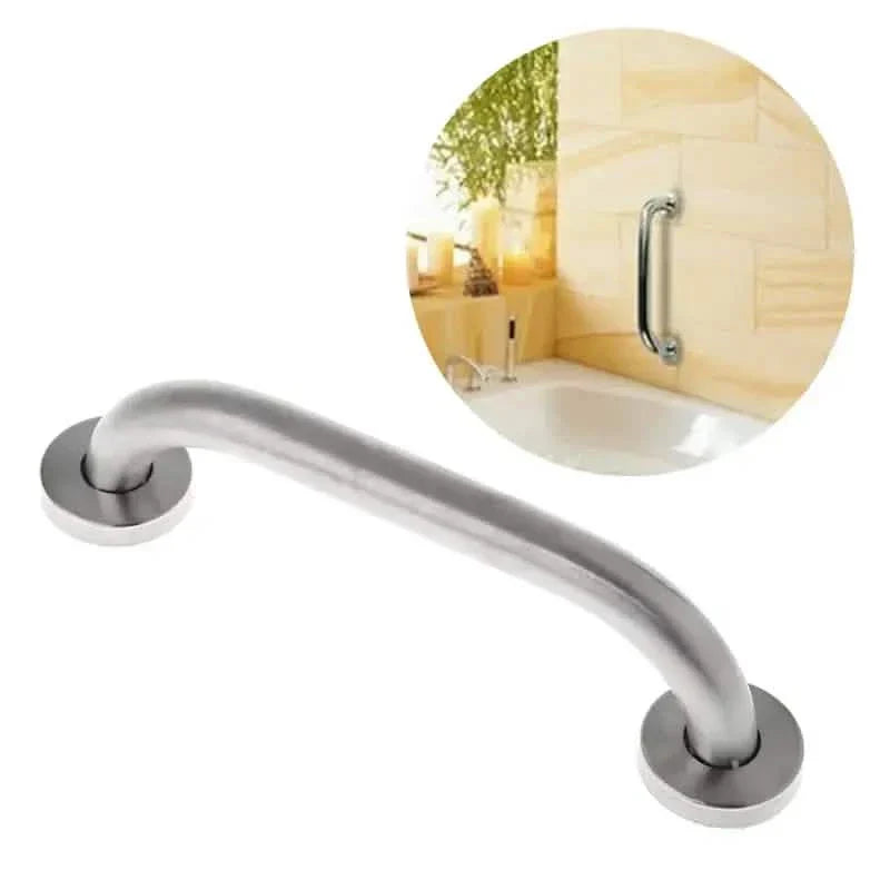 BowLift | Stainless Steel 20cm Bathroom Shower Grip Bar & Towel Holder