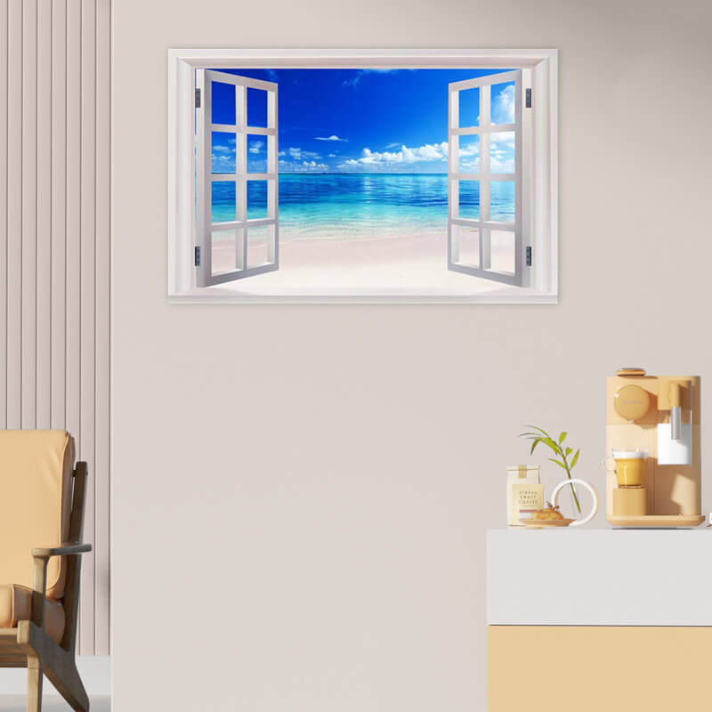 BowLift | 3D window with a view Decorative wall mural