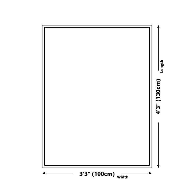 BowLift | Cute Kids Rug in Green and Blue Animals Lion Panda Penguin Pattern Rug Polyester Non-Slip Carpet for Children's Room