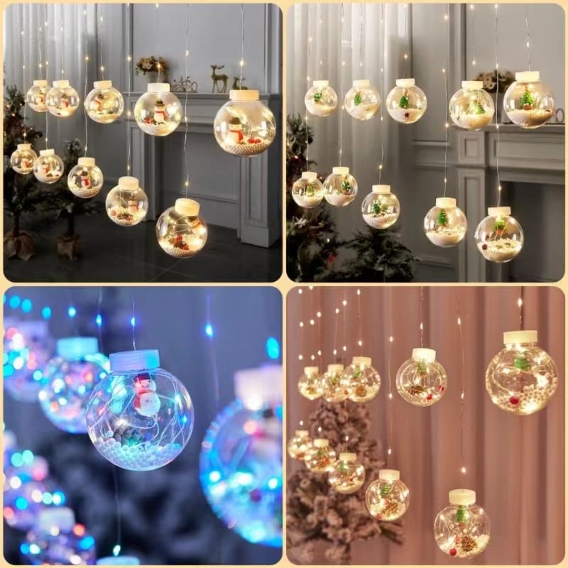 BowLift | Christmas Led Wishing Ball String Lights Decorations