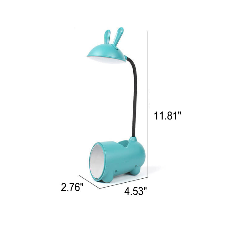 BowLift | Creative LED Touch Lamp with Pen Holder | USB Charging Function | Desk Lamp | Children's Room Decor