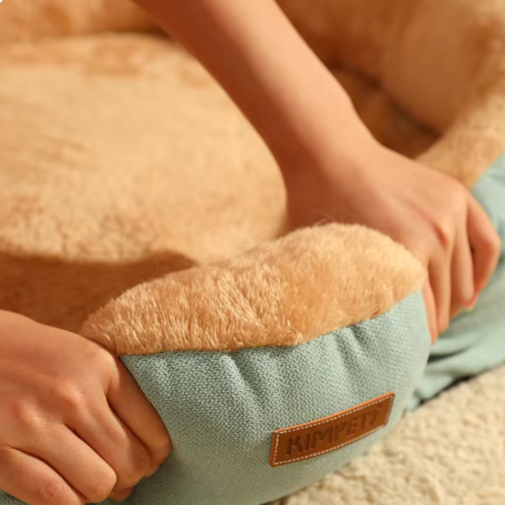 SnugNest • Plush Dog Bed