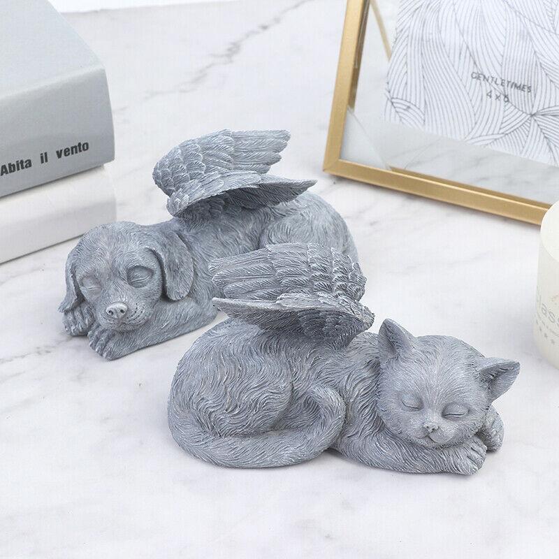 BowLift | Angel Dog and Cat Statue