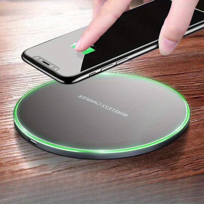 BowLift | 15W Wireless Charging Pad for iPhone & Android – Fast Wireless Charger Base with Sleek Design for Home & Office | Apple & Samsung Compatible