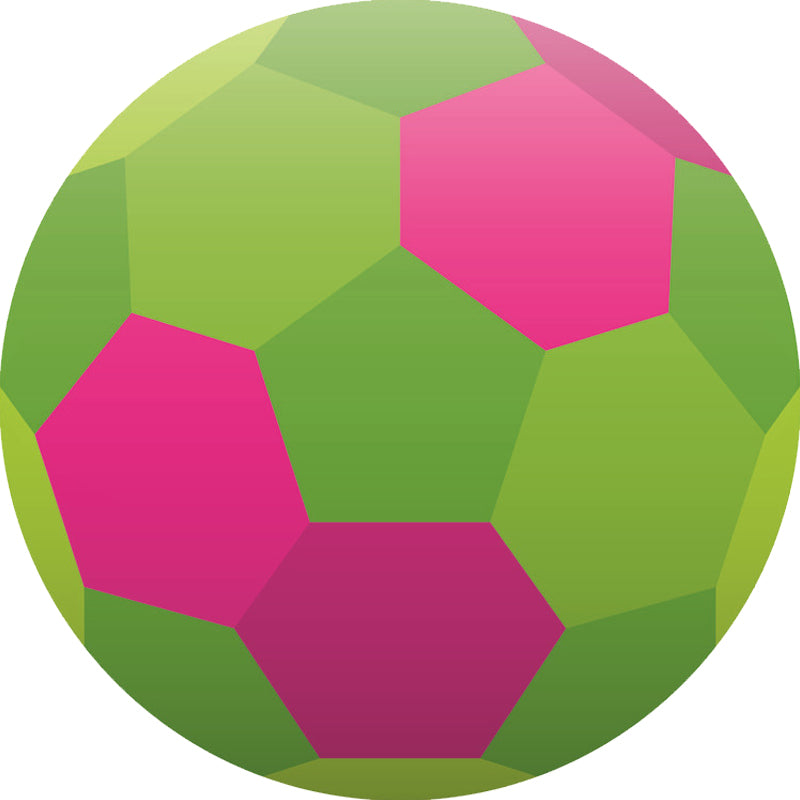 BowLift | Fancy Sports Pattern Rug Orange and White Children's Rug Polyester Washable Pet-Friendly Non-Slip Rug for the Children's Room