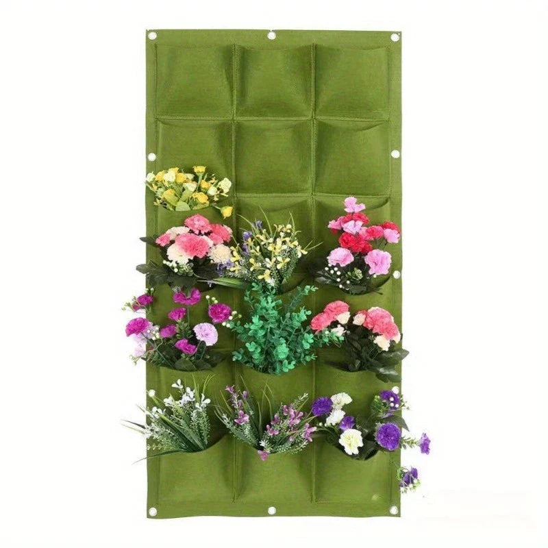 BowLift | Felt Plant Bag for Vertical Wall Mounting – Three-dimensional, Non-woven Plant Bag