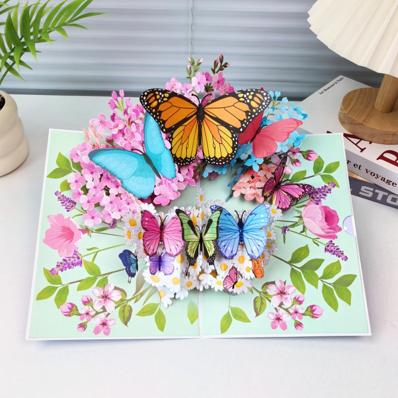 BowLift | Creative 3D paper cut-out card with popup greeting card