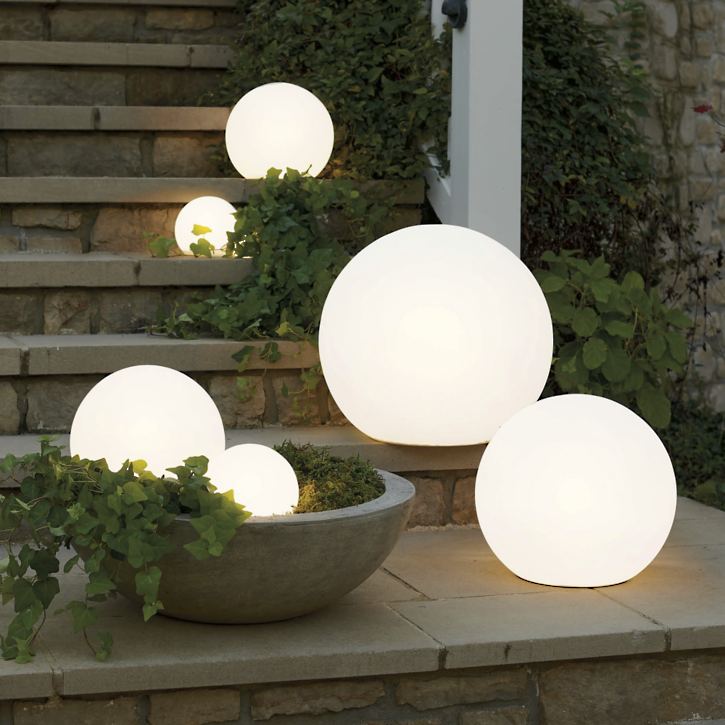 BowLift | Weatherproof Round LED Garden Light with 16 Colors and Remote Control - Perfect for Garden, Porch & Party