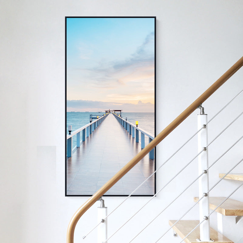 BowLift | Wonderful Seabed Pad Wall Decoration for Living Room in Soft Colors, Multiple Sizes