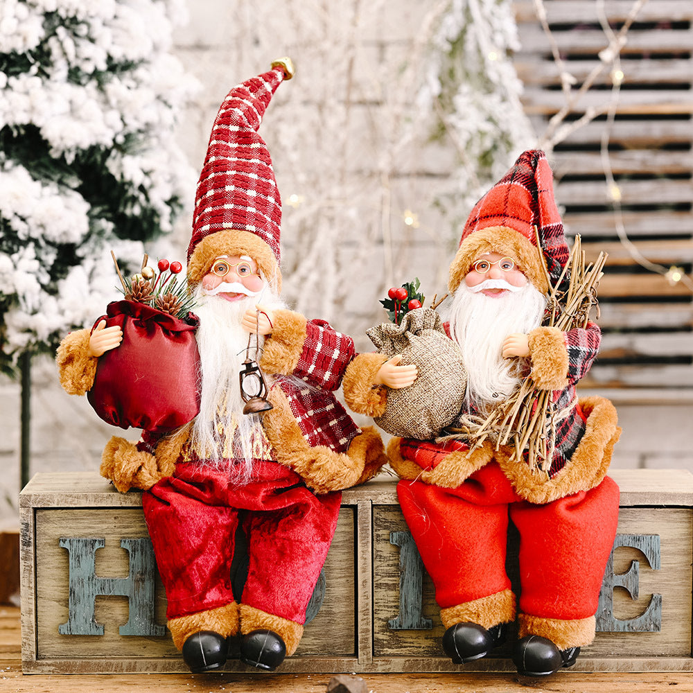 BowLift | Standing Santa Claus doll Christmas Decorations