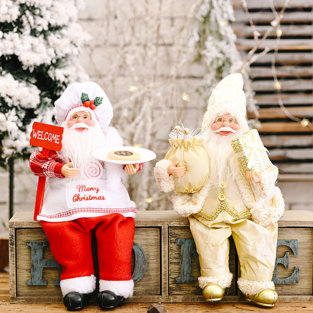 BowLift | Standing Santa Claus doll Christmas Decorations