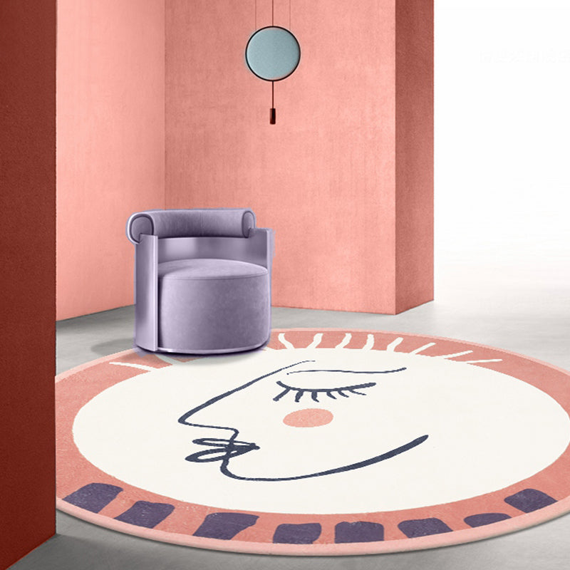 BowLift | Character Carpet Polyester Modern Carpet Washable Anti-Slip Pet-Friendly Area Rug for Living Room