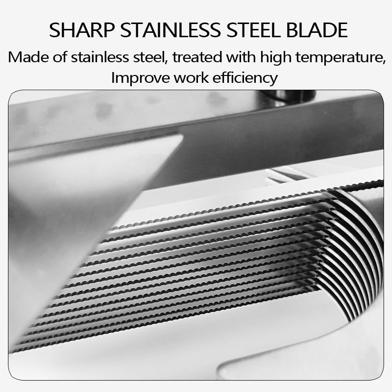 BowLift | 1/4" Stainless Steel Commercial Tomato Slicer Manual Fruits Vegetables Cutter Slicer Machine