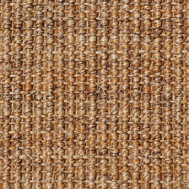 BowLift | Brown Solid Color Rug Sisal Country Rug Pet Friendly Washable Non-Slip Rug for Bedroom