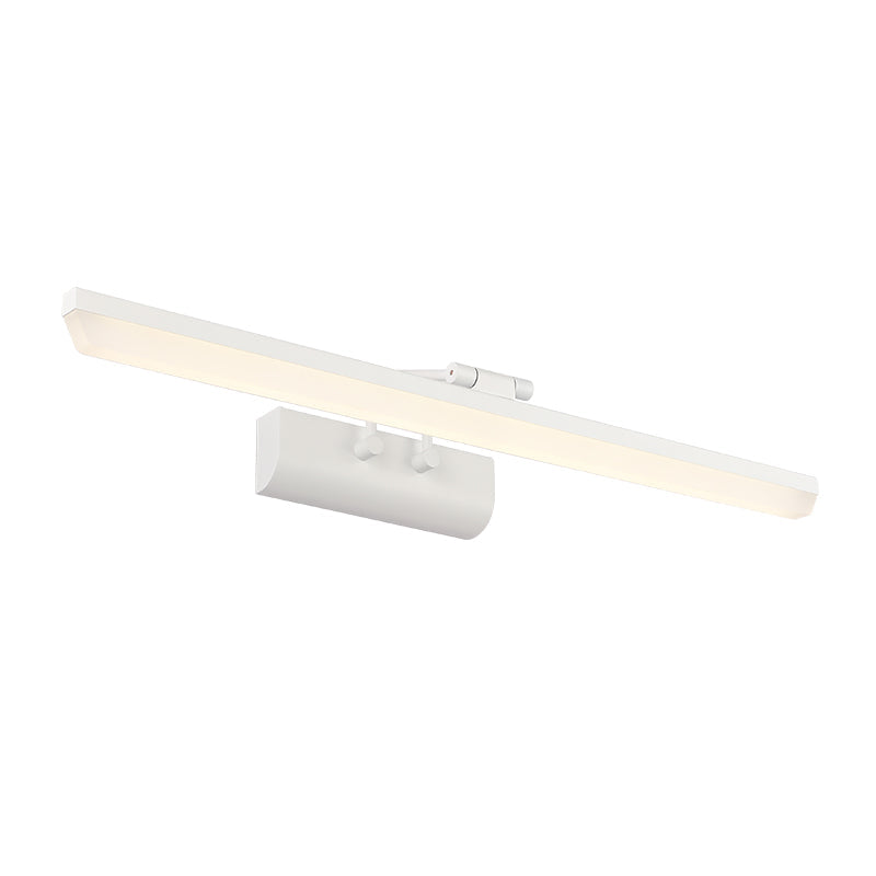 BowLift | Metallic Cylinder Vanity Lamp Simplicity 16"/20" Long LED White Wall Lighting Ideas for the Bathroom