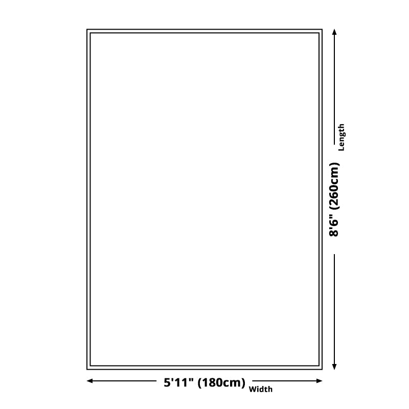 BowLift | Green and Blue Industrial Area Rug Polyester Abstract Rug Pet-Friendly Washable Non-Slip Carpet for Bedroom