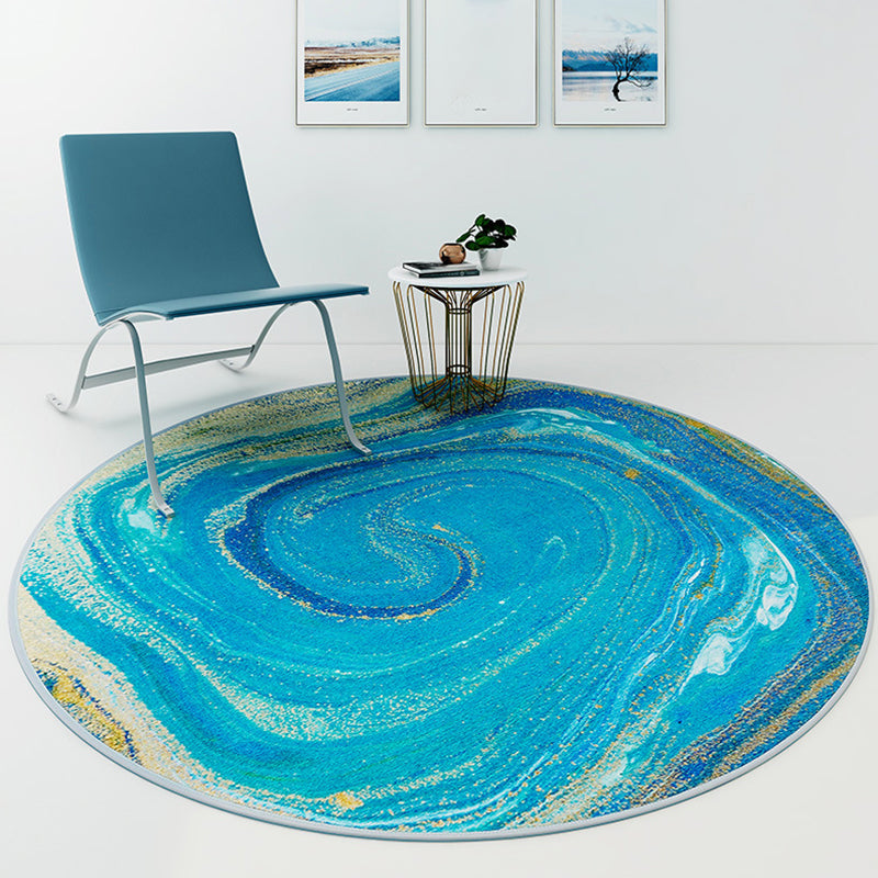 BowLift | Pastel Flowing Indoor Dress Polyester Novelty Rug Pet-Friendly Carpet for Home Decoration