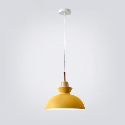 BowLift | AuroraLite Nordic Pendant Light | Metal Design | 1-Light | Modern Color Options